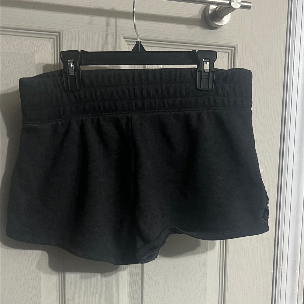 Aerie High Waist Black Shorts - Picture 3 of 4